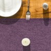 Artoid Mode Purple Table Runner, Seasonal Summer Washable Kitchen Dining