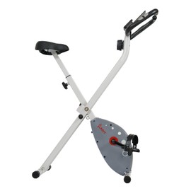 Sunny Health & Fitness Magnetic Foldable Exercise Bike - SF-B2989, grey