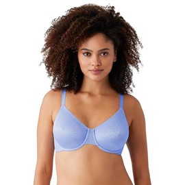 Wacoal Women's Back Appeal Underwire Bra, Blue Hydrang, 40DDD