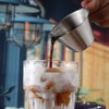 Lobamop 2er-Pack 90 Ml Espresso-Messbecher Edelstahl-Ausgießbecher mit für Kaffee-Espresso
