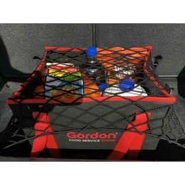 EACCESSORIES EA Trunk Organizer Cargo Net for MINI COOPER R50 R52 F55 F56 – Floor Style Cargo Net for Hatchback - Premium Mesh Elastic Car Trunk Organizer Vehicle Carrier Storage – Compatible with R50