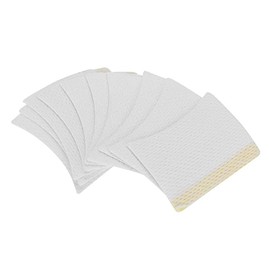 120 piezas almohadillas de extensión de pestañas engomadas desechables de algodón debajo del parche de las pestañas para la permanente de pestañas, tintado de pestañas, limpieza del pegamento de pestañas