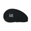Daiya Golf HC-411 Iron Cover 411, Sold Separately, Black (58)