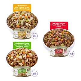 Applaws Taste Toppers, Natural Dog Food Topper, 8 Count, Limited Ingredient, Grain Free, Meal Topper for Dogs, Stew Variety Count, 5.5oz Dog Food Cans