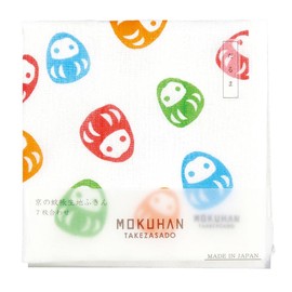 Yamamoto Hitoto Shoten Takesado MokUHAN Mokuhan Mosquito Net Fabric Dish Towel [15504] 7 Piece Set White Size: Approx. 11.8 x 11.8 inches (30 x 30 cm)