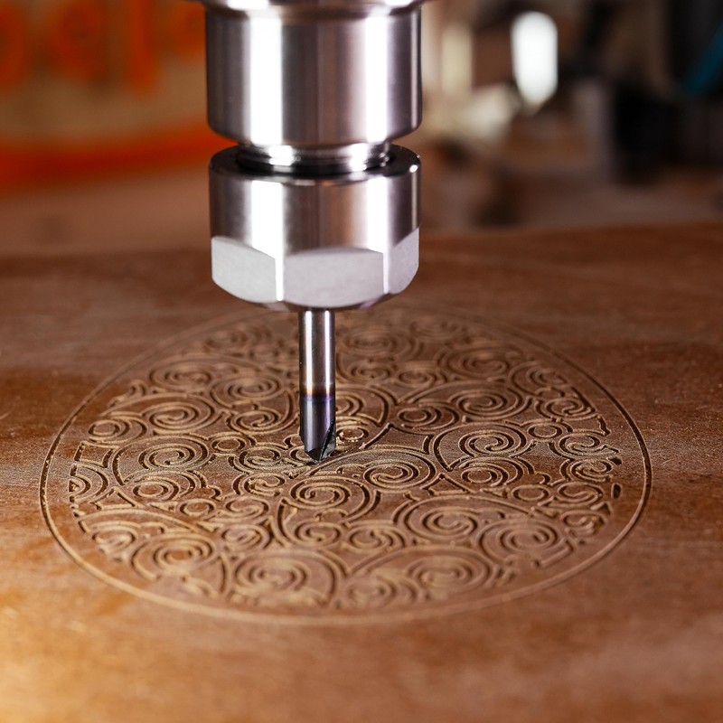 SpeTool Chamfer Router Bit CNC V Bits 6mm Shank V