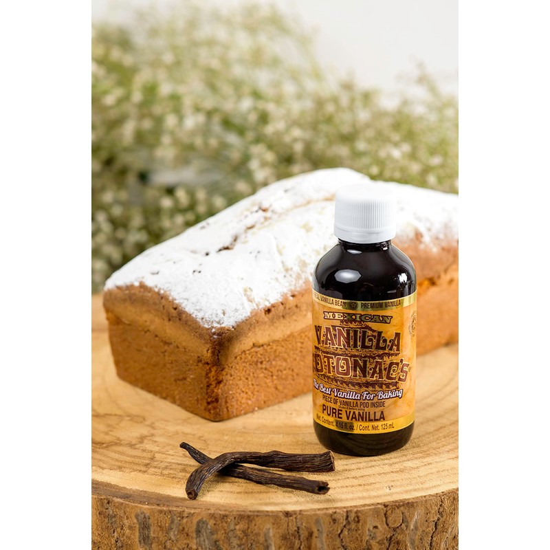 Mexican Vanilla Totonac’s - 4.15 Oz (125mL) Bottle - Pure