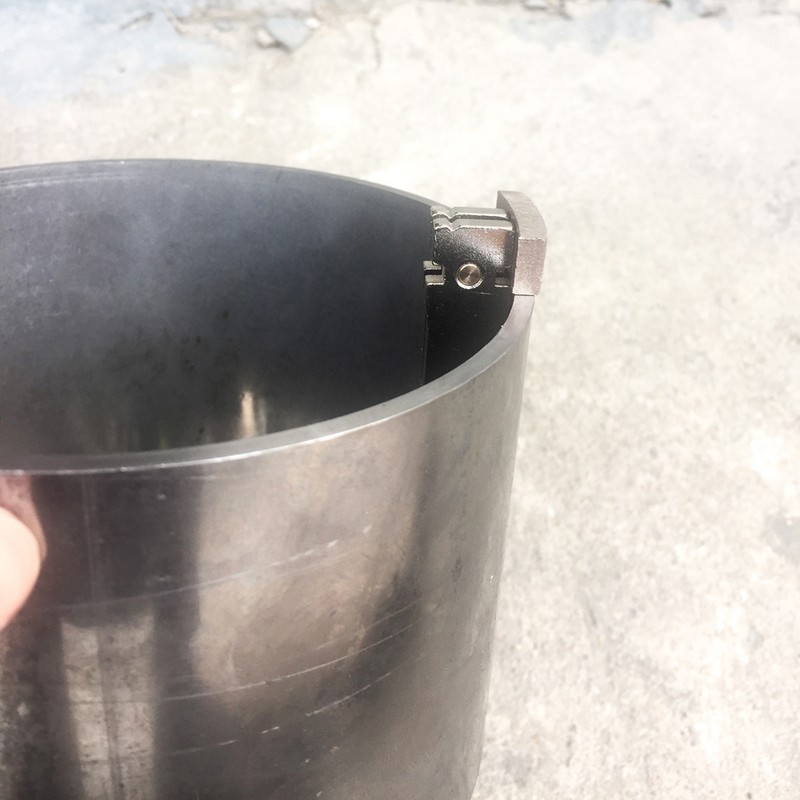 Magnetic Welding Magnet Holder Brazed Tool Segments High Accuracy Heat