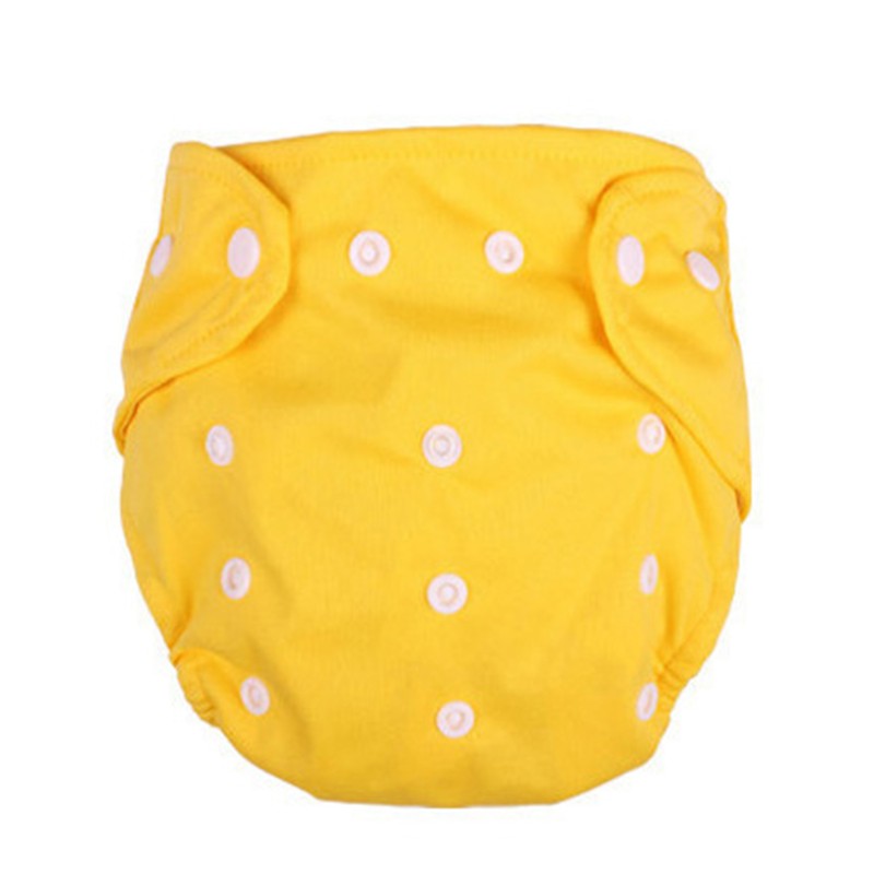 6PCS Baby Cloth Diapers Adjustable Washable Reusable Soft Breathable Infant