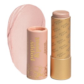 Poppy & Pout All Natural Lip Tint, Cardboard Tube, Hand-Filled, Beeswax, Vitamin E, Coconut Oil, Cruelty Free, All-Natural Shades (Charlie)