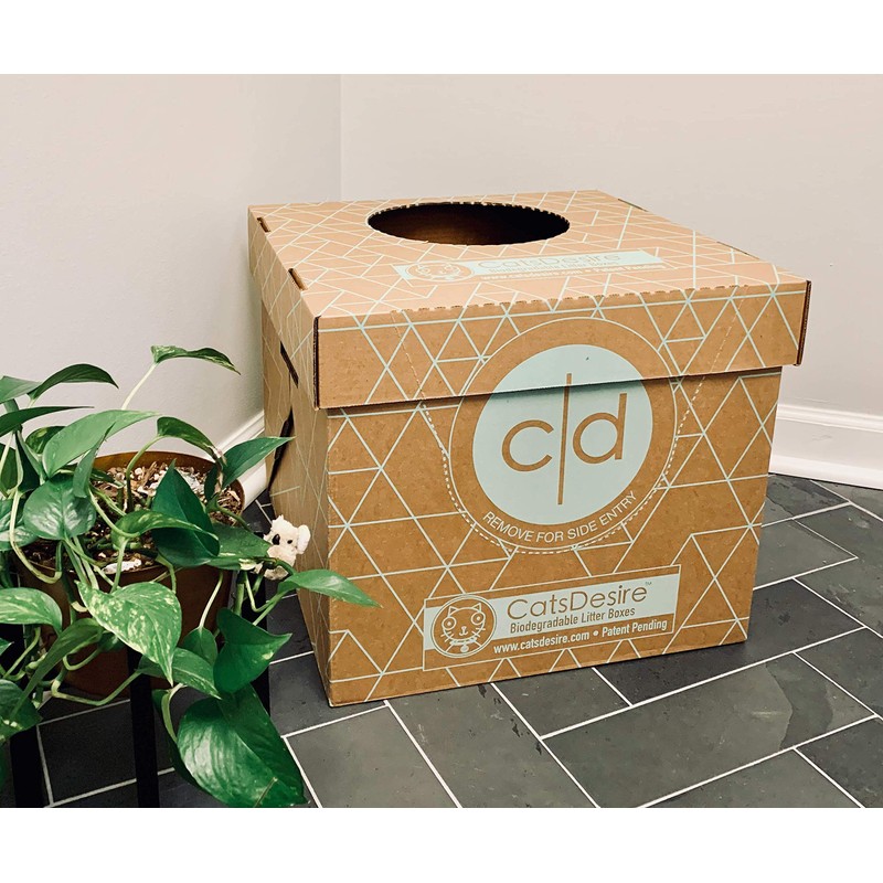 Cats Desire Litter Box - Disposable Litter Box Pack (6