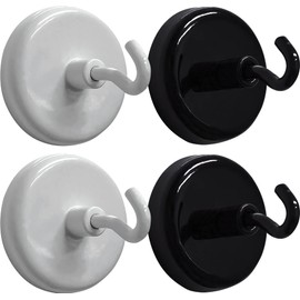 Teacher Created Resources Black and White Magnetic Hooks