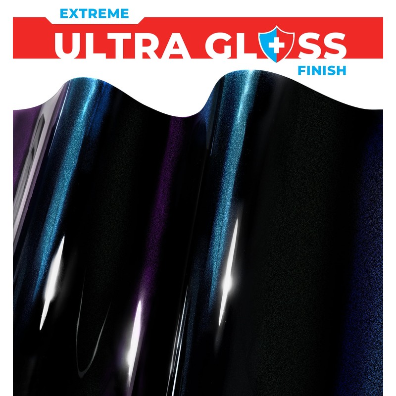 ColorFusion PPF by VViViD, Gloss Cosmic Blue Dry Apply PPF
