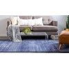Unique Loom Del Mar Collection Area Rug- Modern Transitional Inspired