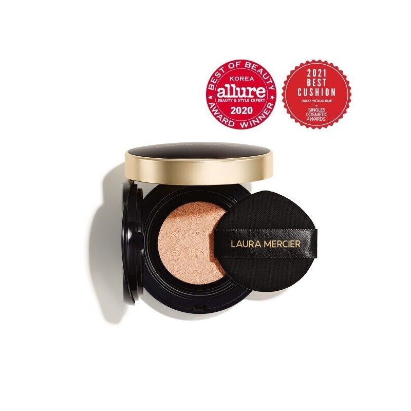 Laura Mercier 로라메르시에 플로리스 뤼미에르 퍼펙팅 쿠션 (+트랜스루센트 세팅 파우더