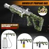 Heavy Duty Propane Torch,27.5" Grill Gun &Flame Thrower with Front