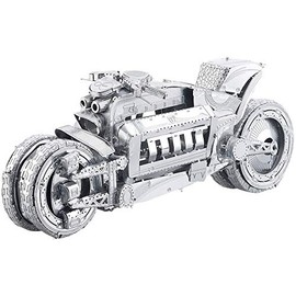 Playtastic 3D Metal Puzzle: 3D Metal Motorcycle Construction Kit in Scale 1:13, 45 Pieces (Metal Model Kit, Tin Toy, Souvenir)