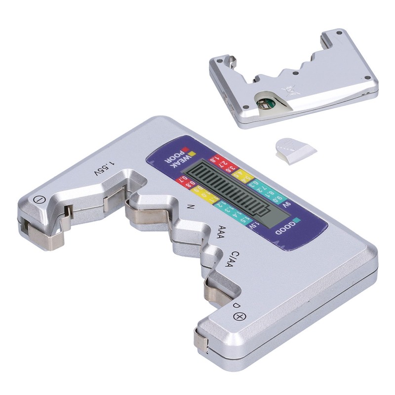 Battery Tester Universal Household Capacity Checker for D C AA