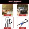 Azarxis 12 kN Carabiner Clips, 4 Pack Heavy Duty Carabiners