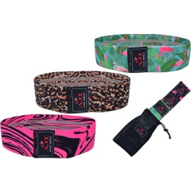 Ajar Impex Glute Hip Circle Resistance Band Fitness Loop Elastic Booty Legs Exercise Bands/