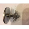 Unbranded/Generic Polished Chrome End Cap For 1-1/4" Round Steel Tubing