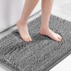 Smarcute Luxury Bath Mat for Bathroom Chenille Bathroom Mat Water