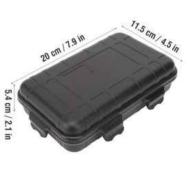 Storage Box, 850ml High Capacity Shockproof Waterproof Box Sealed Box for EDC Tool Mobile Phone