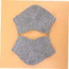 IWOWHERO 2 Pairs Gel Heel Protector Socks for Men and