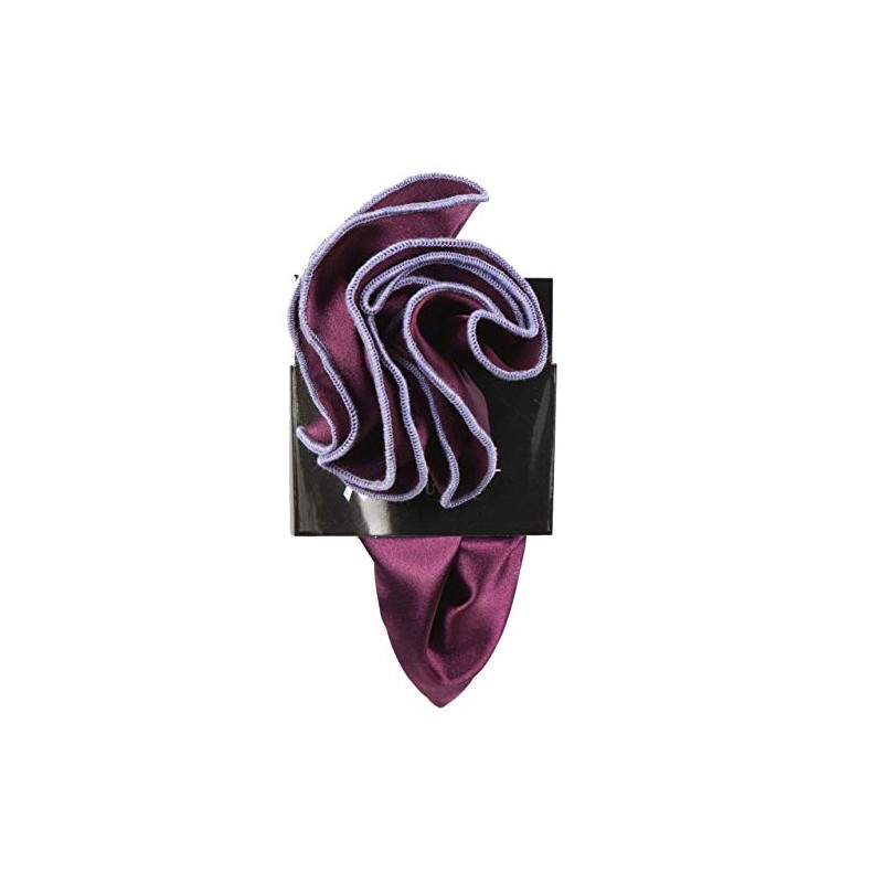 Buy Your Ties Round Pocket Square Accessory - Purple Lavender