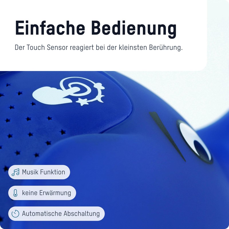Ansmann Star Light Projector Elephant – Broadcast with the Mouse
