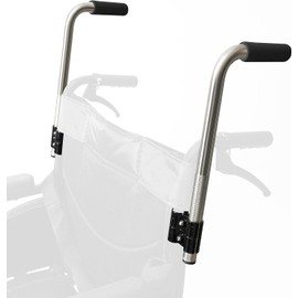 Push Wheelchair Handle Extender (300lbs Weight Capacity), Universal Wheelchair Accessories – Extendable Handle, Adjustable Extender for Adults