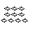 PATIKIL 10pcs Beveled Square Washers, M8x18mm Square Beveled Washers Bearing
