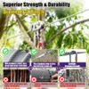 3/8" Stainless Steel Cable, 25FT Wire Rope, 7X 19 Strands