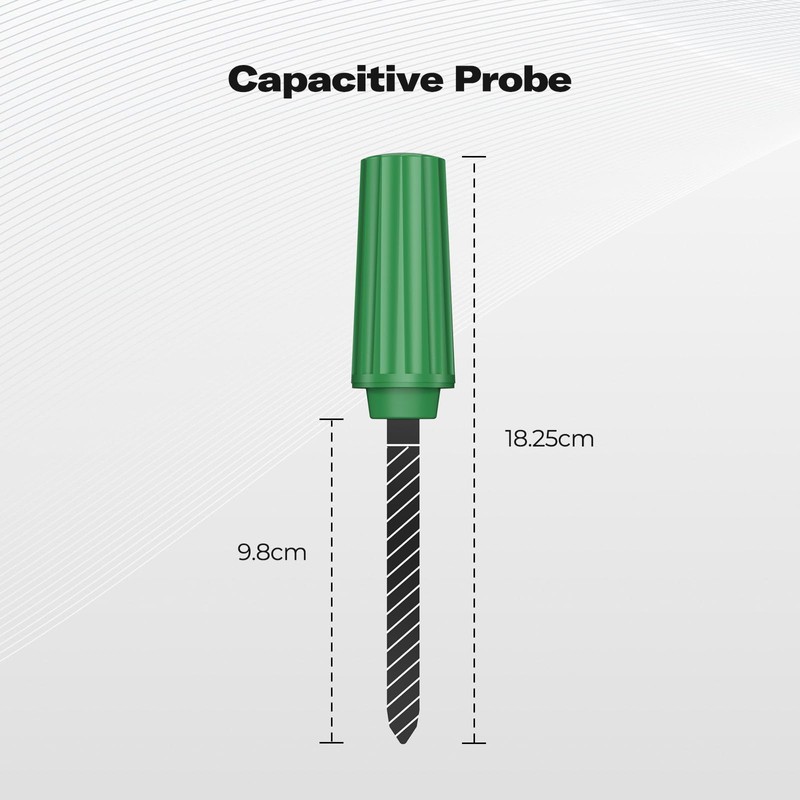 THIRDREALITY Smart Soil Moisture Sensor 3Pack,Zigbee hub Needed,Capacitive Probe,Moisture/Temperature Meter