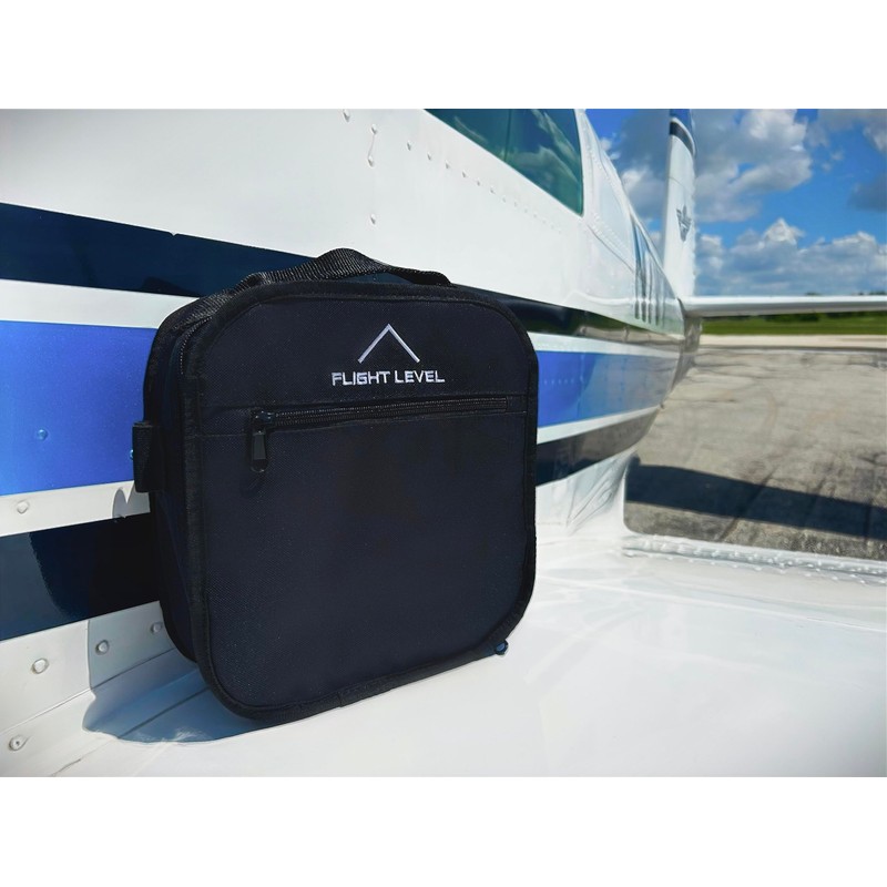 Bolsa para auriculares piloto de nivel de vuelo, bolsa para