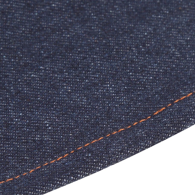 Syrisora ​​Denim Bib Apron with Leather Strap for Baker, Bartender