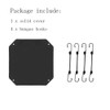 Winter Air Conditioner Covers for Outside Units, Waterproof Central Cover