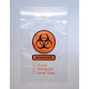 6 x 10, 3 WALL-BIOHAZARD SPECIMEN BAGS, 2.0 MIL, 1000