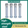 4 Pcs Mini Excavator Pins 0.98in/25mm Fit for Typhon AGT