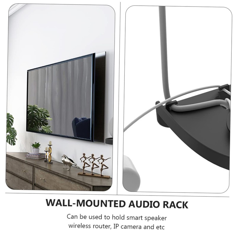 Gadpiparty Smart Speaker Holder Wall Mount Speaker Bracket Multi-Functional Audio