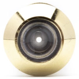 Sweet by Ultion Gold Spyholes, 60-85mm. Security Spy Hole for Front Door, Peep Holes for Doors, Door Peephole, Peep Hole, Door Spyhole, Door Viewers for Safety.