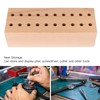 screwdriver Pliers Organizer 20 Holes Beech Wood Display Stand Base