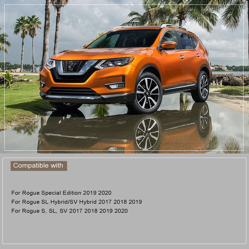 Eterpace Windshield Washer Reservoir Compatible with Nissan Rogue S/SL/SV 2017