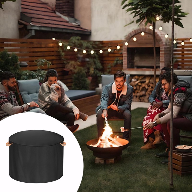 Fire Pit Cover for Solo Stove Yukon 27 Inch，Firepit Covers