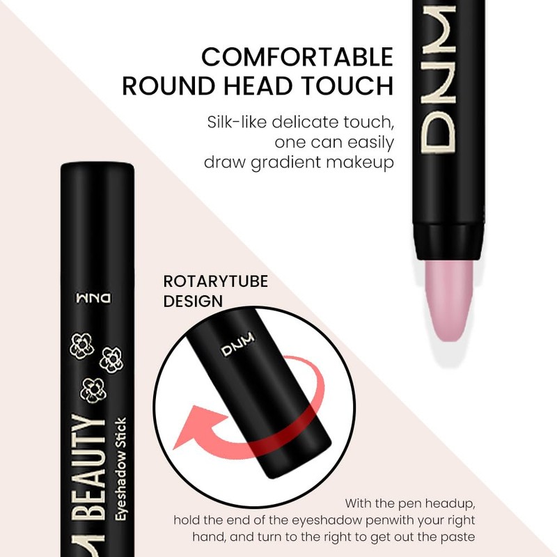 evpct 8Pcs Cream Eye Shadow Brightener Sticks Set for Eyes,