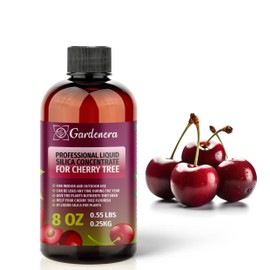 𝐏𝐑𝐄𝐌𝐈𝐔𝐌 Liquid Silica Plant Supplement - 8oz (250mL) - Cherry Tree Plants Liquid Silica Boost Fertilizer - Stronger Stems & Healthy Leaves for Indoor & Outdoor Cherry Plants (Makes 45 Gallons)