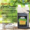 Medina Liquid Seaweed Fertilizer 128 oz Bottle Enhances Plant Growth