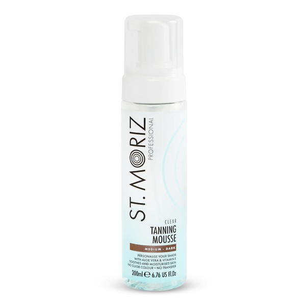ST. MORIZ St Moriz Professional Clear Tanning Mousse with Aloe