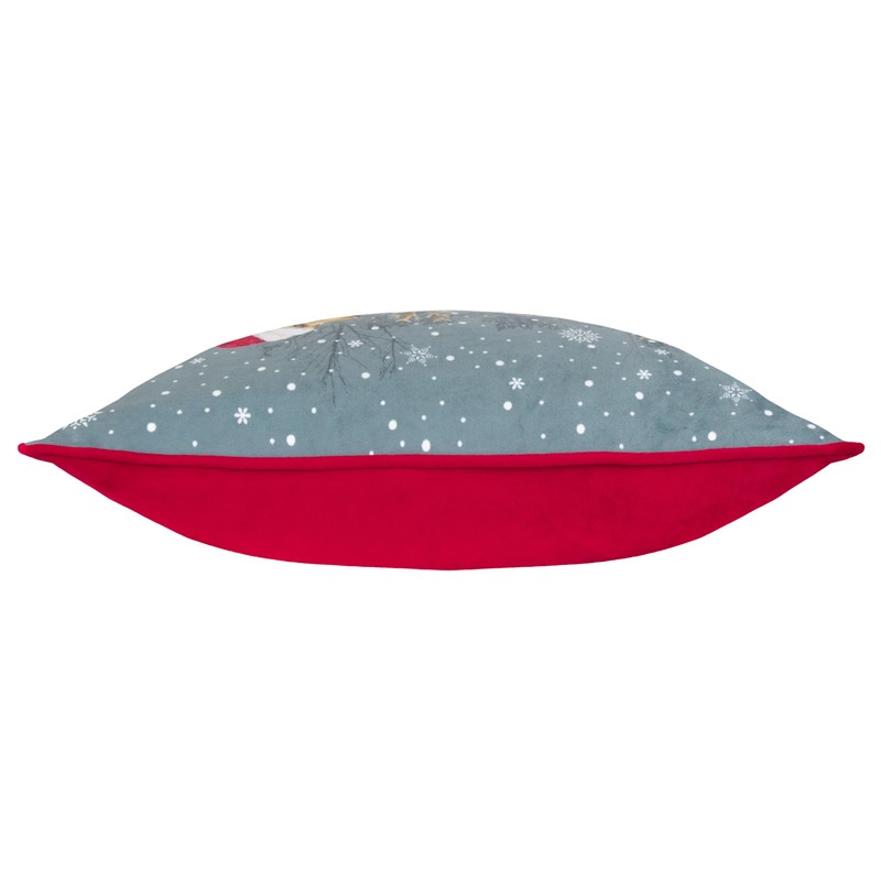 Evans Lichfield Christmas Dogs Piped Cushion Cover