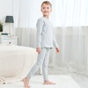 Enfants Chéris Boys Thermal Underwear Set Kids Pjs Gray 5T